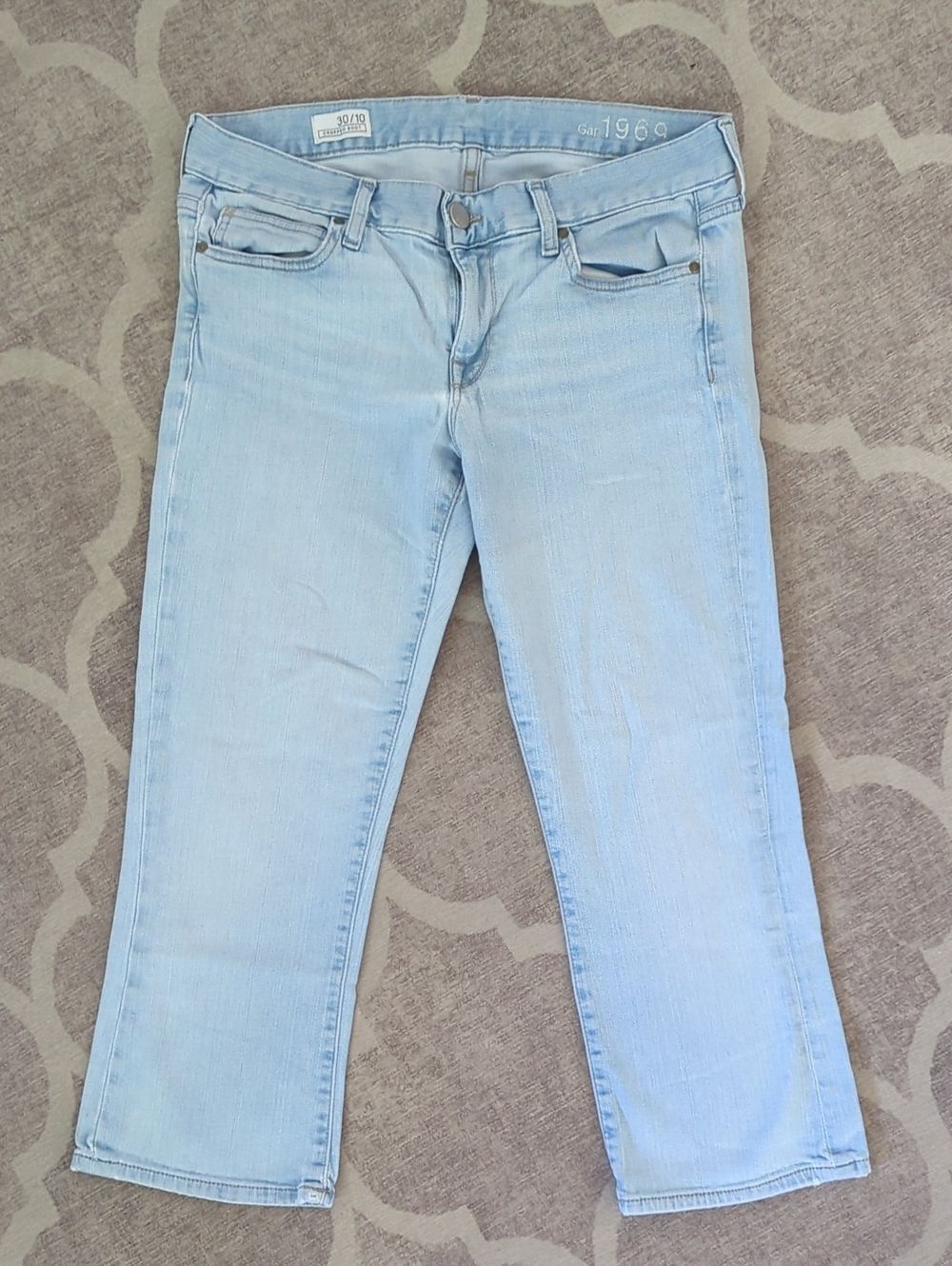 GAP Light Blue Cropped Boot Women's Jeans Size 30/10